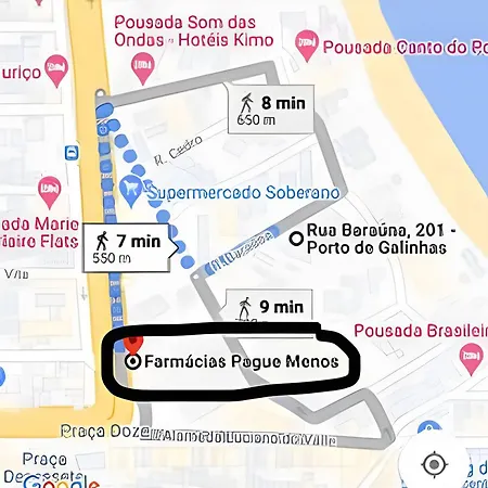 Apartamento Com 2 Quartos A 50 Metros Da Praia Porto de Galinhas Exterior photo